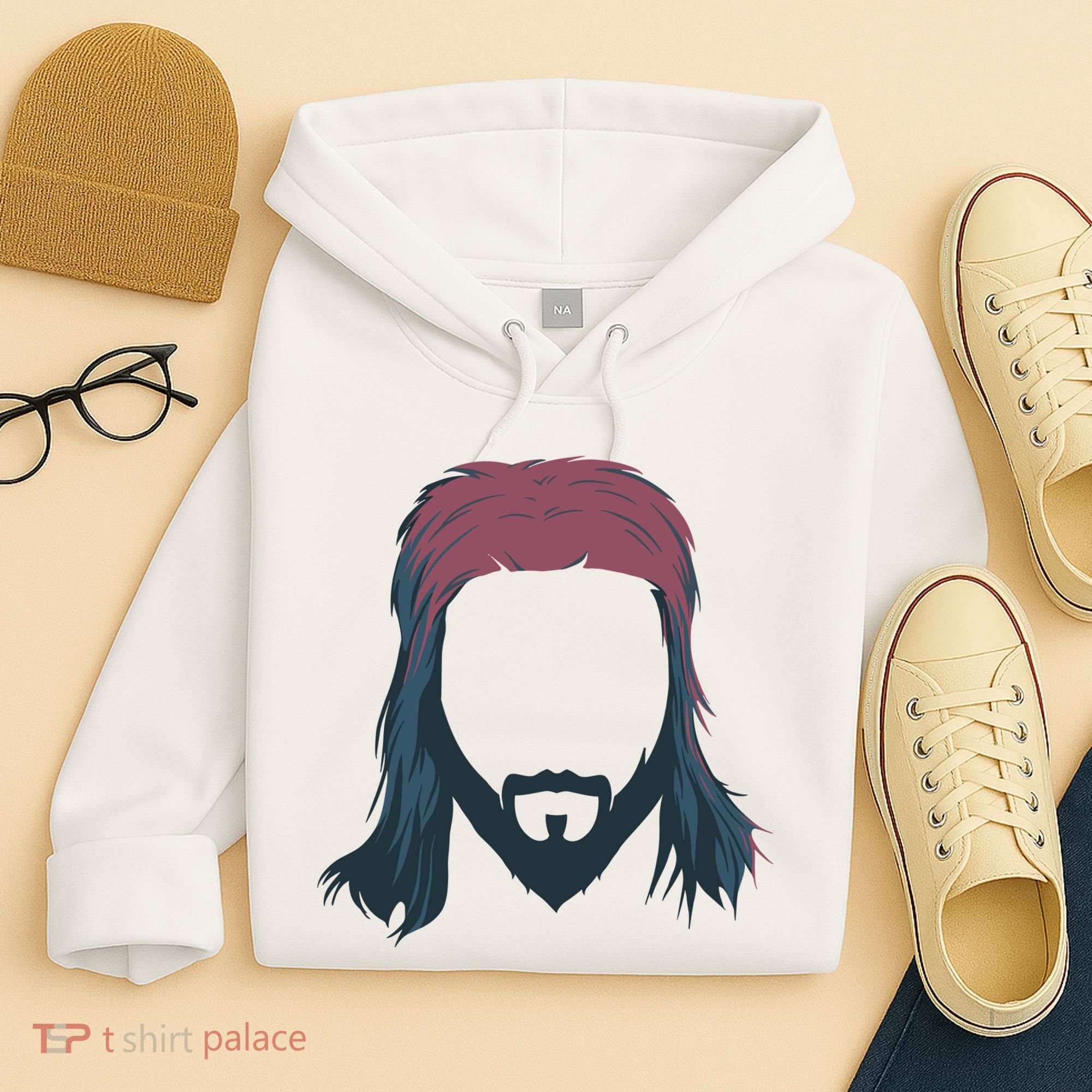 Mullet Haircut Hoodie