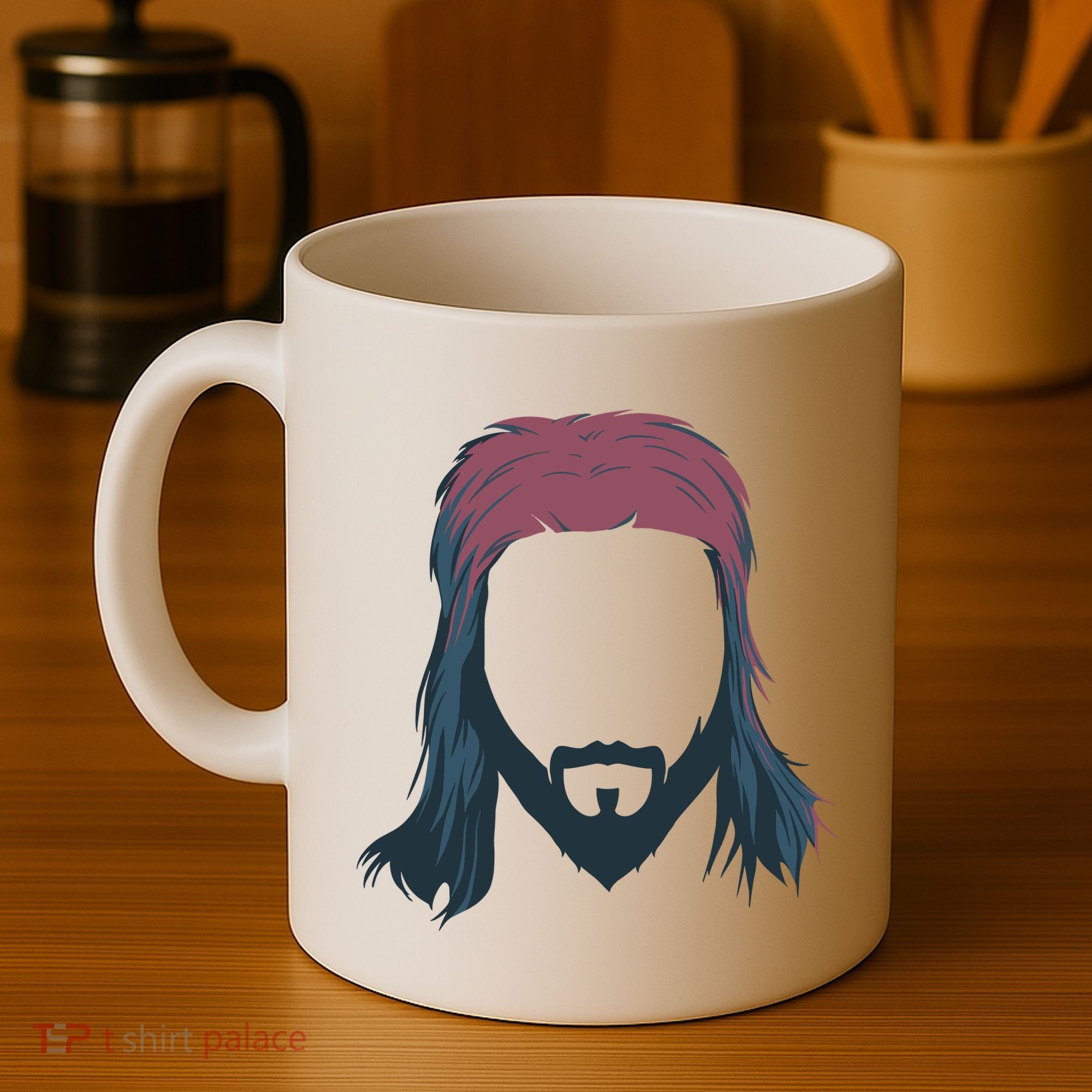 Mullet Haircut Coffee Mug