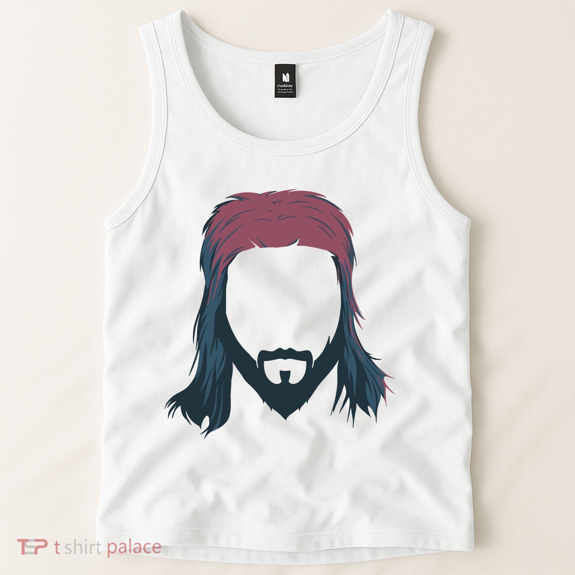 Mullet Haircut Tank Top