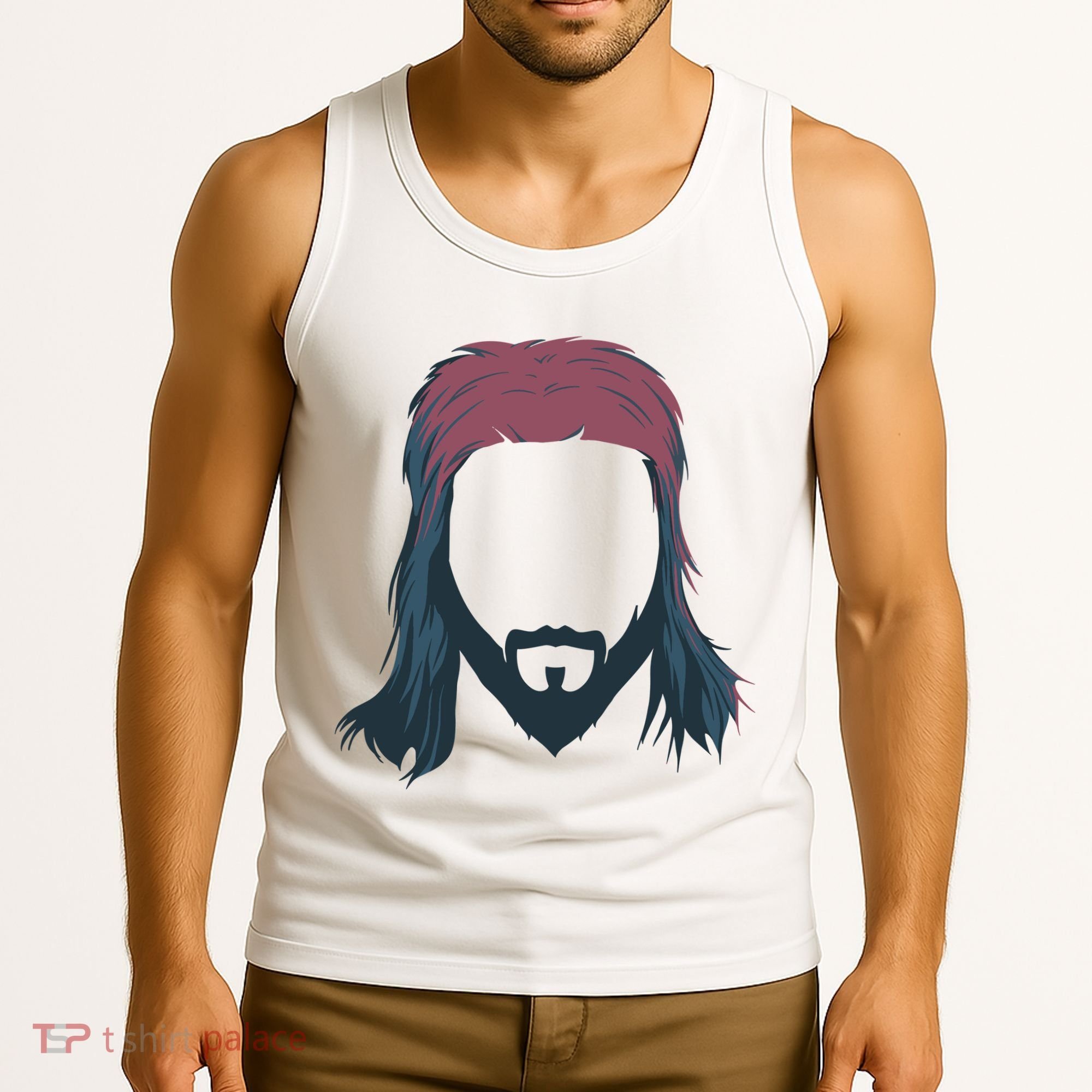 Mullet Haircut Tank Top