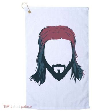 Mullet Haircut Golf Towel