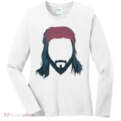Mullet Haircut Women's Long Sleeve Shirt