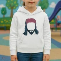 Mullet Haircut Kids Hoodie thumb 3