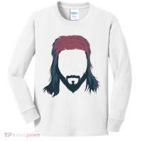 Mullet Haircut Kids Long Sleeve Shirt thumb 0