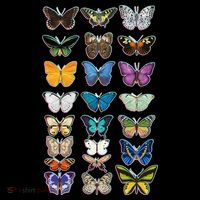 Multi Butterflies Botanical Species Bucket Hat thumb 4