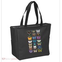 Multi Butterflies Botanical Species Tote Bag thumb 2