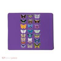Multi Butterflies Botanical Species Mousepad thumb 0