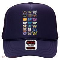 Multi Butterflies Botanical Species Hat thumb 0