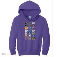 Multi Butterflies Botanical Species Kids Hoodie thumb 0