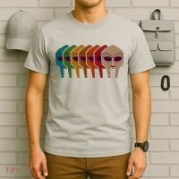 Multi Color MF DOOM Masks T-Shirt thumb 6