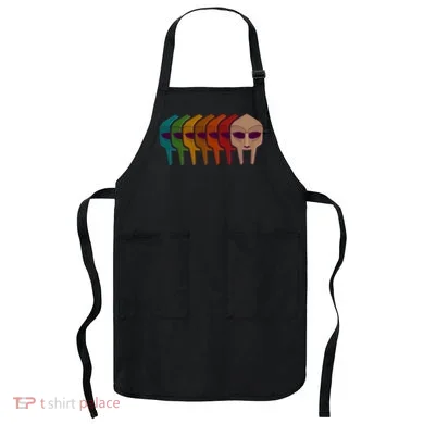 Multi Color MF DOOM Masks Apron