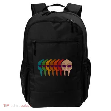 Multi Color MF DOOM Masks Backpack