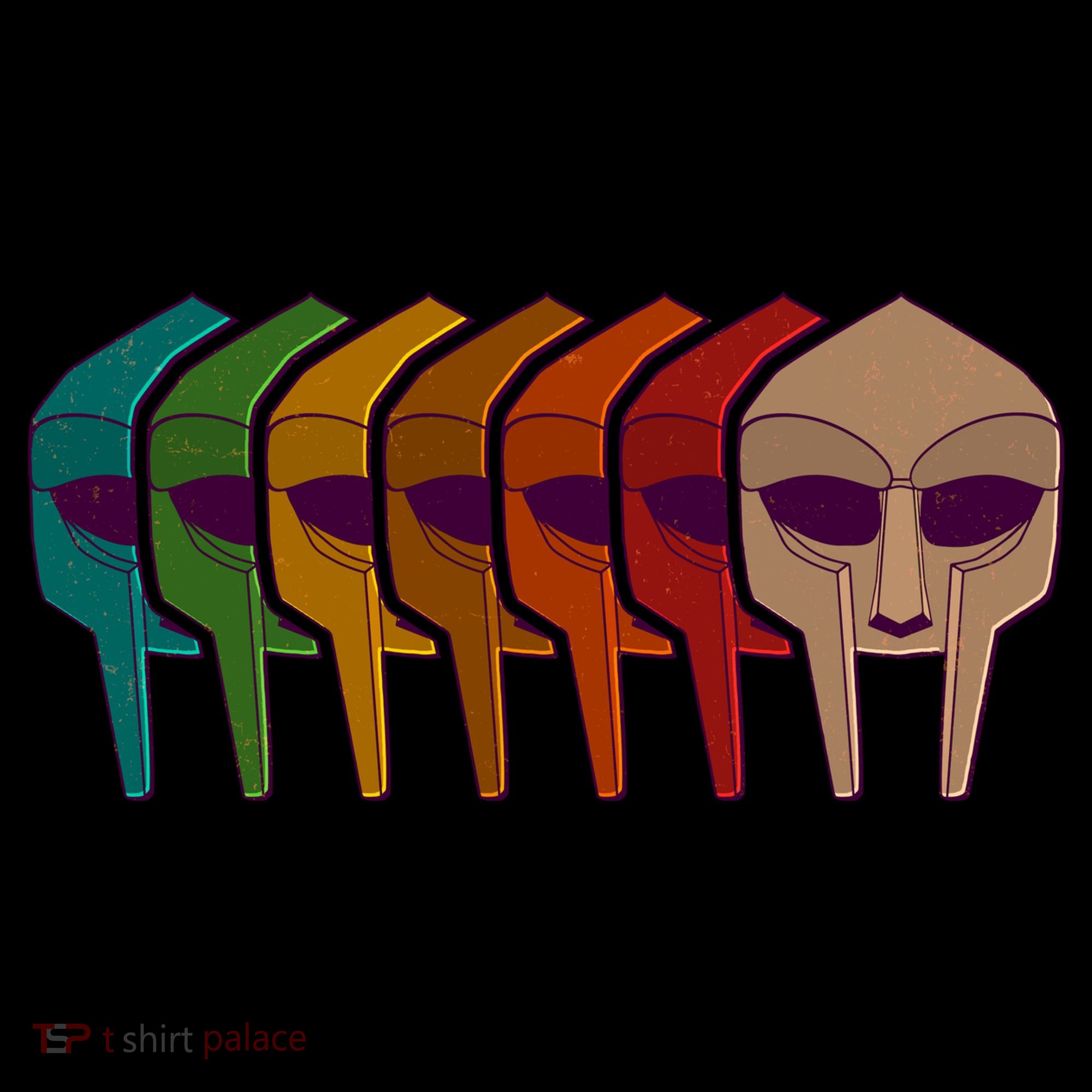 Multi Color MF DOOM Masks Coffee Mug