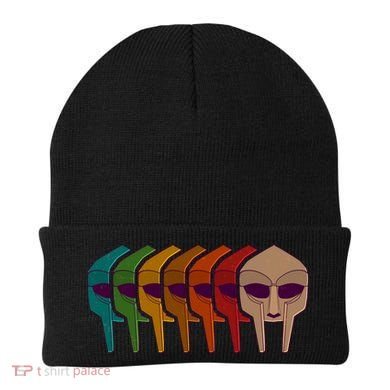 Multi Color MF DOOM Masks Beanie
