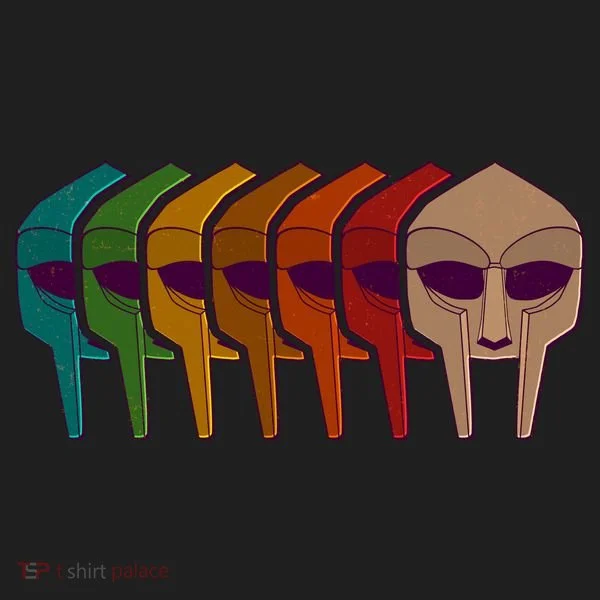 Multi Color MF DOOM Masks Tumbler