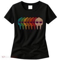 Multi Color MF DOOM Masks Women's T-Shirt thumb 0