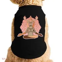 Multi-Ethnic Unity Yoga Deer Doggie Tank thumb 0