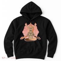 Multi-Ethnic Unity Yoga Deer Hoodie thumb 0