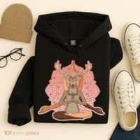 Multi-Ethnic Unity Yoga Deer Hoodie thumb 4