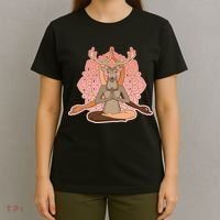 Multi-Ethnic Unity Yoga Deer T-Shirt thumb 4