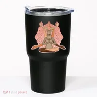 Multi-Ethnic Unity Yoga Deer Tumbler thumb 0