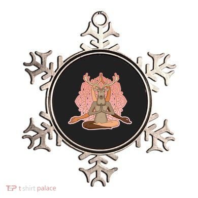 Multi-Ethnic Unity Yoga Deer Ornament