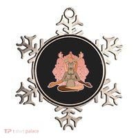 Multi-Ethnic Unity Yoga Deer Ornament thumb 0