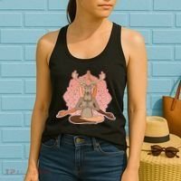 Multi-Ethnic Unity Yoga Deer Women's Tank Top thumb 2