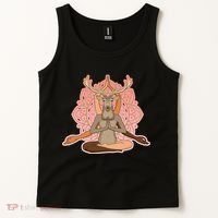 Multi-Ethnic Unity Yoga Deer Tank Top thumb 2