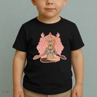 Multi-Ethnic Unity Yoga Deer Toddler T-Shirt thumb 2