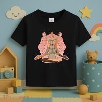 Multi-Ethnic Unity Yoga Deer Toddler T-Shirt thumb 3