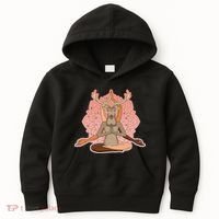 Multi-Ethnic Unity Yoga Deer Kids Hoodie thumb 0