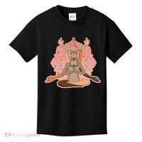 Multi-Ethnic Unity Yoga Deer Kids T-Shirt thumb 0