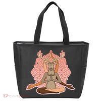 Multi-Ethnic Unity Yoga Deer Tote Bag thumb 0