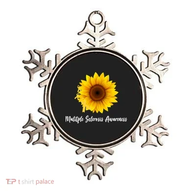 Multiple Sclerosis Awareness Sunflower Ornament