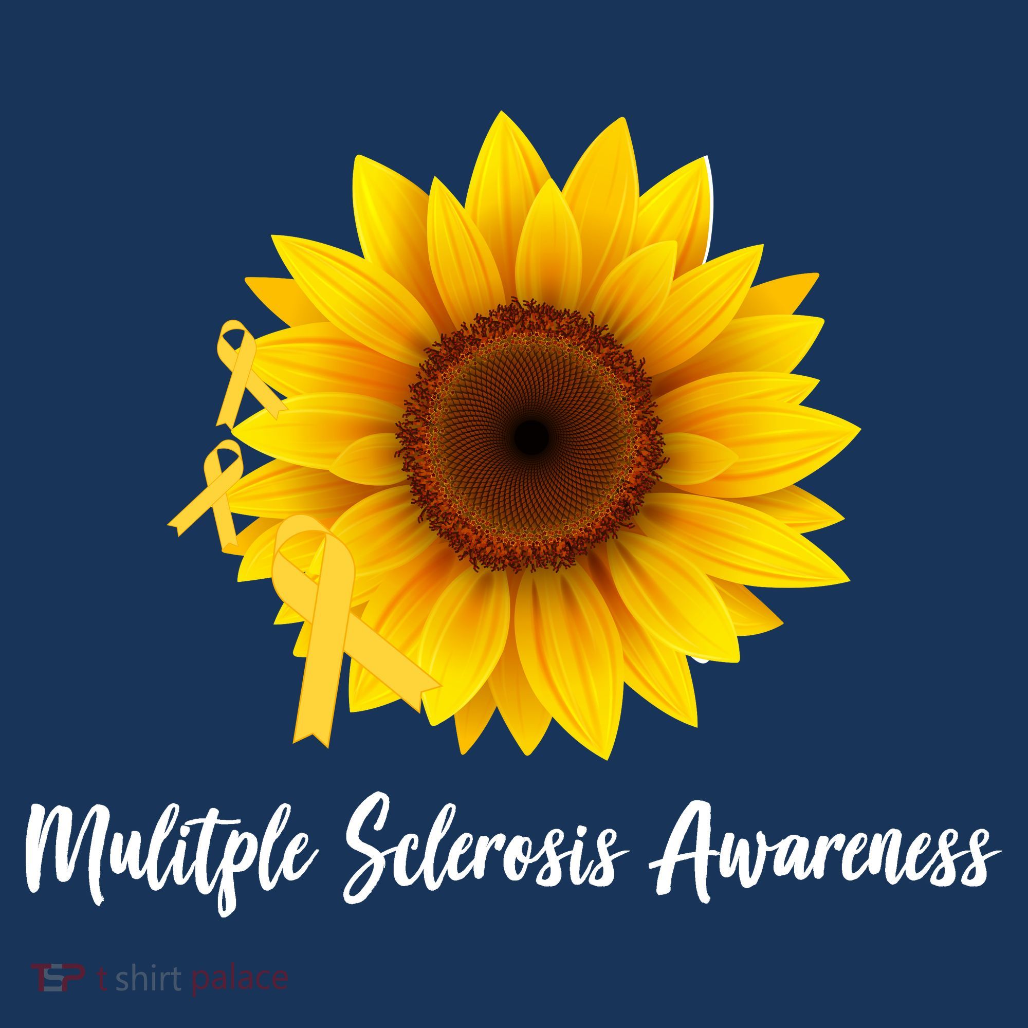 Multiple Sclerosis Awareness Sunflower Women's Sweatshirt