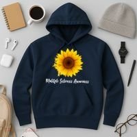 Multiple Sclerosis Awareness Sunflower Hoodie thumb 3