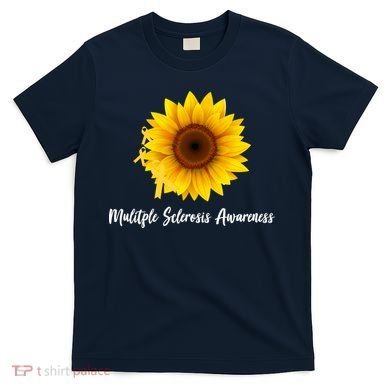 Multiple Sclerosis Awareness Sunflower T-Shirt