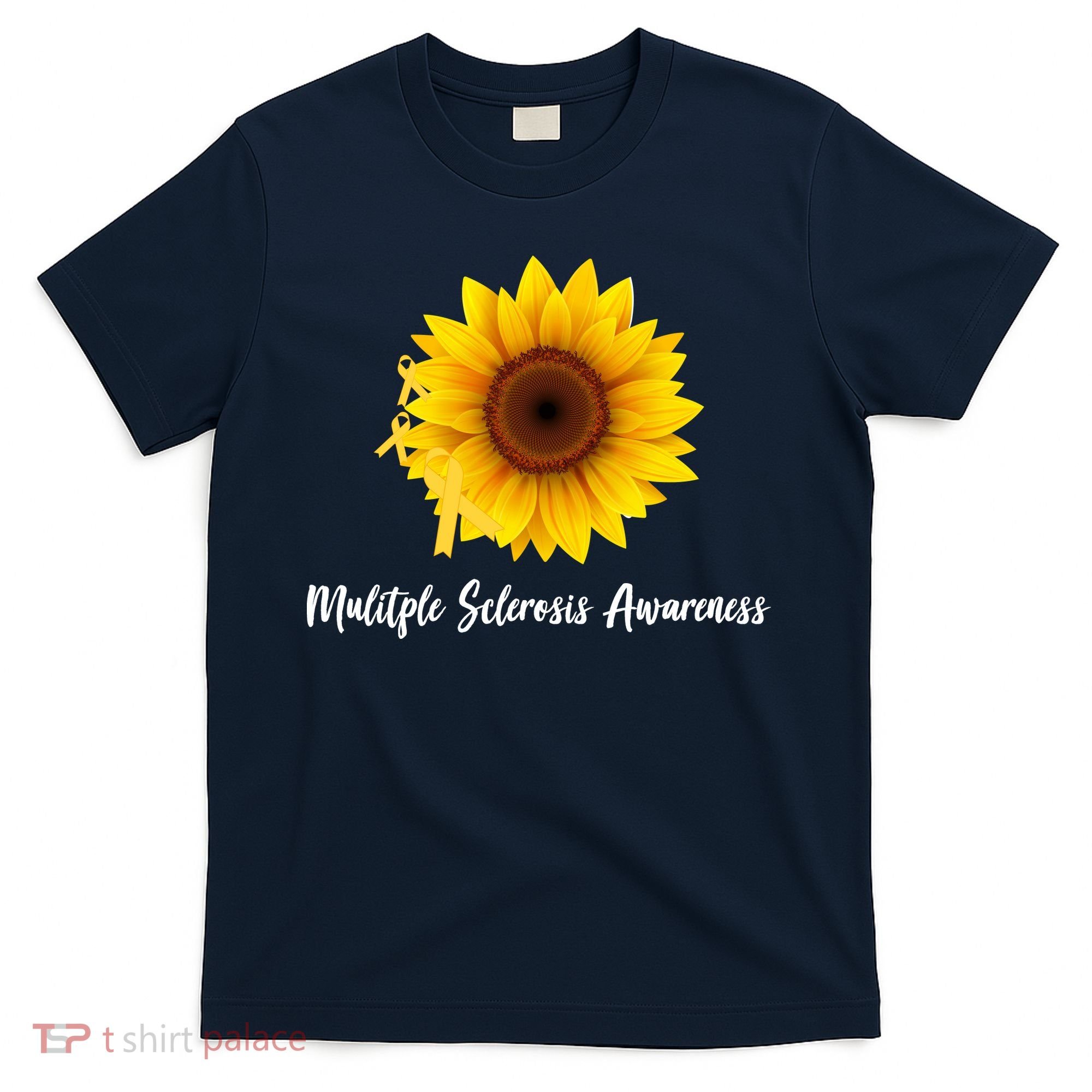 Multiple Sclerosis Awareness Sunflower T-Shirt