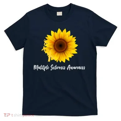 Multiple Sclerosis Awareness Sunflower T-Shirt