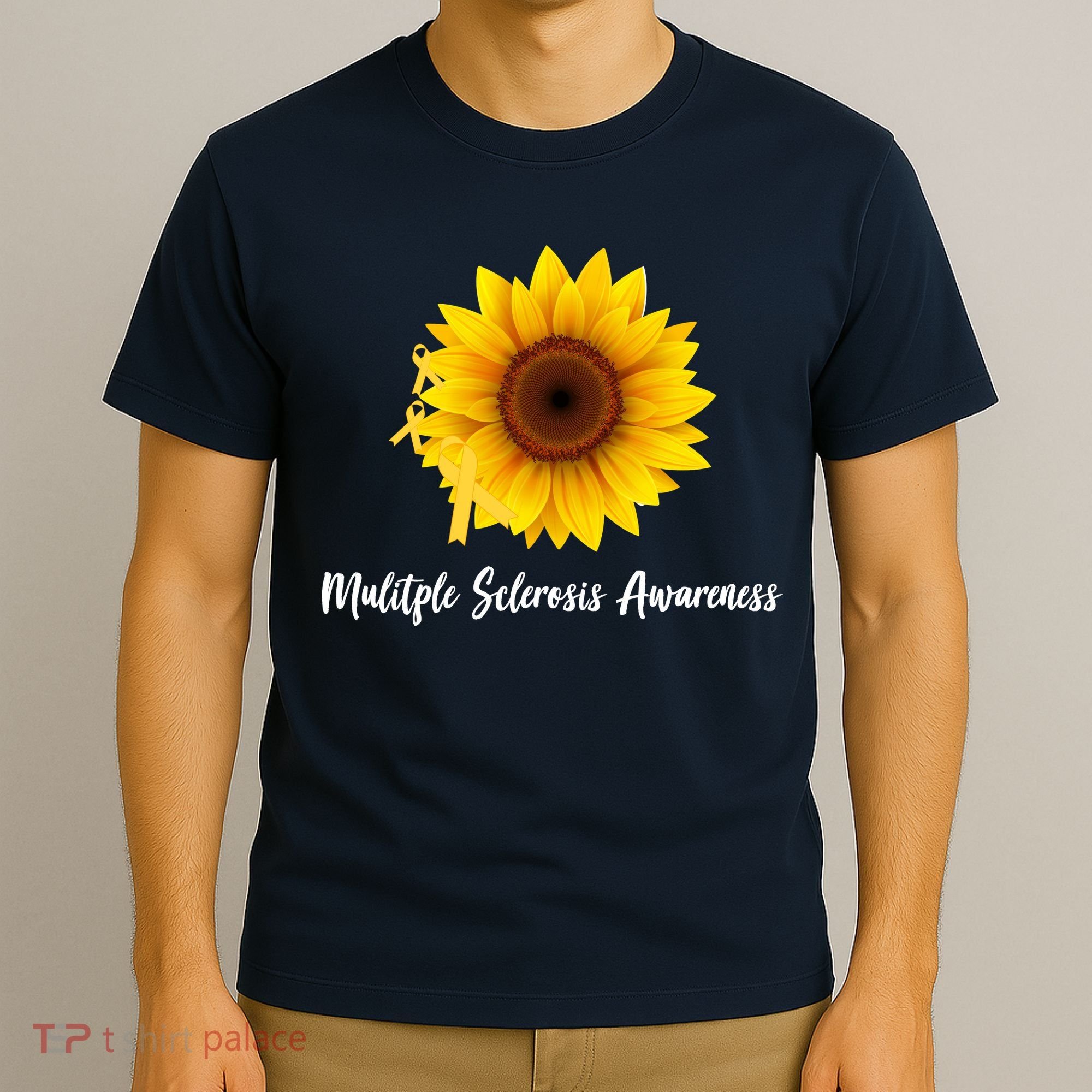 Multiple Sclerosis Awareness Sunflower T-Shirt