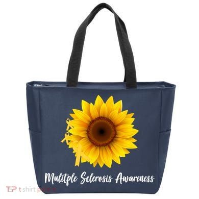 Multiple Sclerosis Awareness Sunflower Tote Bag