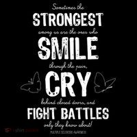 Multiple Sclerosis MS Awareness Fight Battles Quote  Apron thumb 3