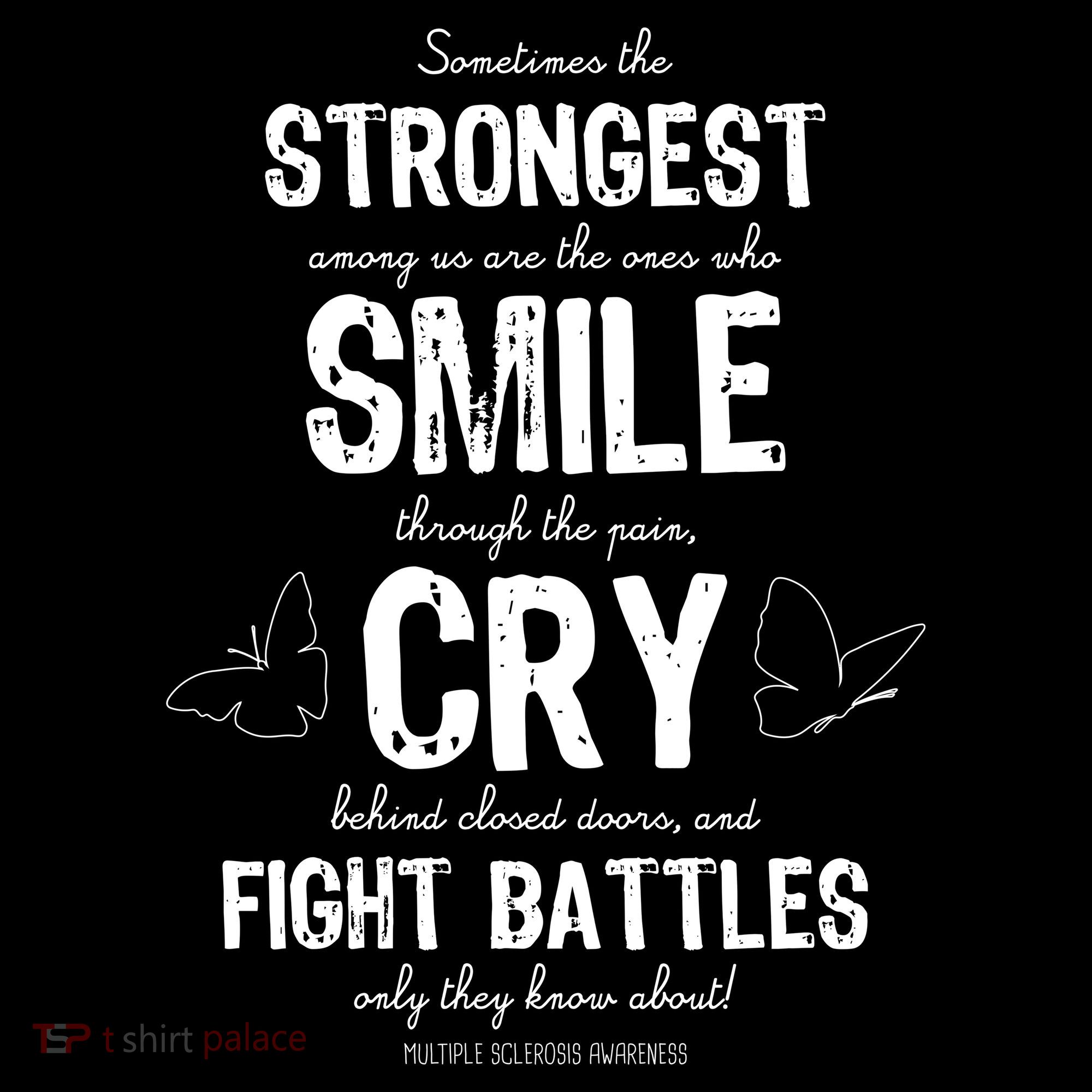 Multiple Sclerosis MS Awareness Fight Battles Quote  Women's Hoodie
