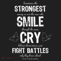 Multiple Sclerosis MS Awareness Fight Battles Quote  Tumbler thumb 3