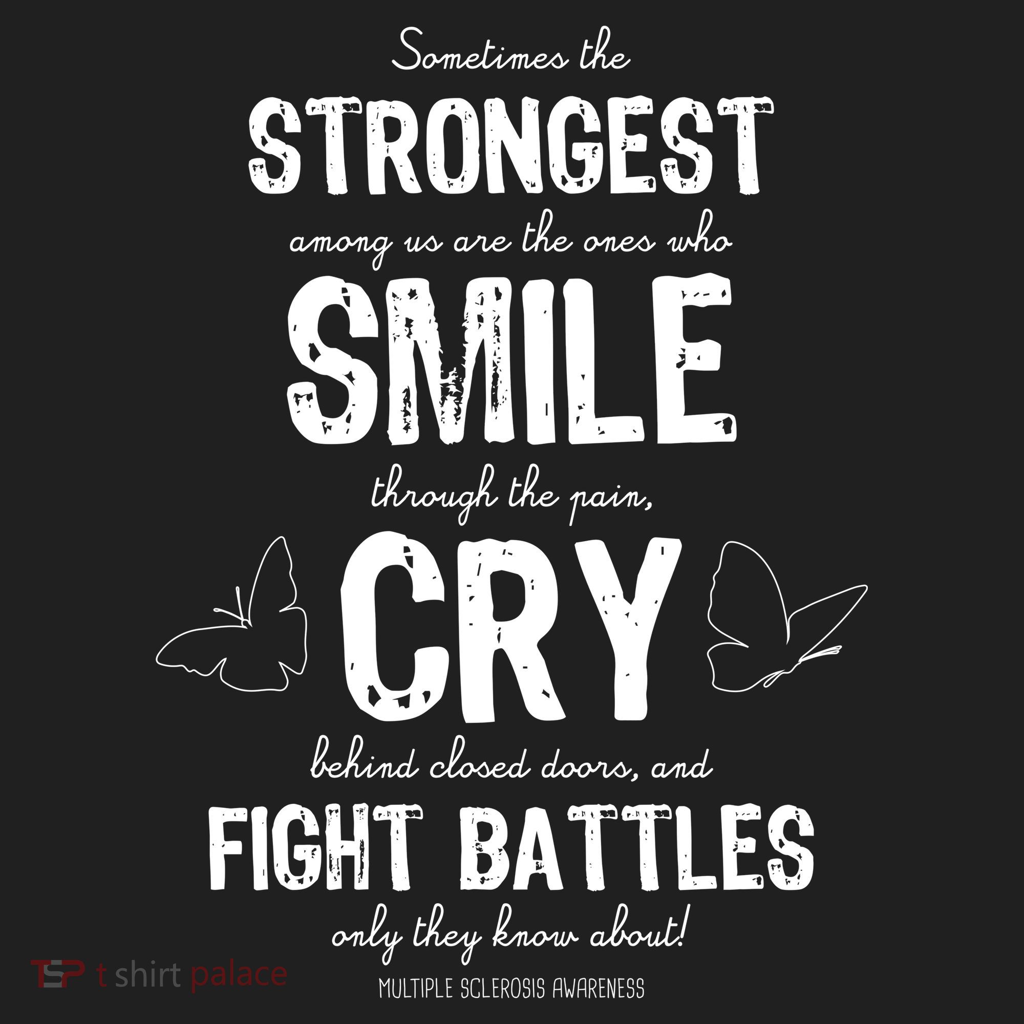 Multiple Sclerosis MS Awareness Fight Battles Quote  Golf Towel