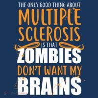 Multiple Sclerosis Zombie Don't Want My Brains Women's Tank Top thumb 5