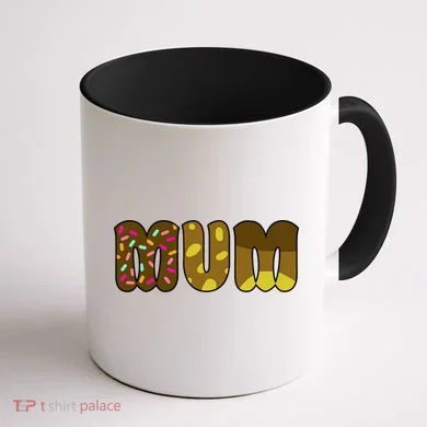 Mum Cute Cartoon Coffee Mug back