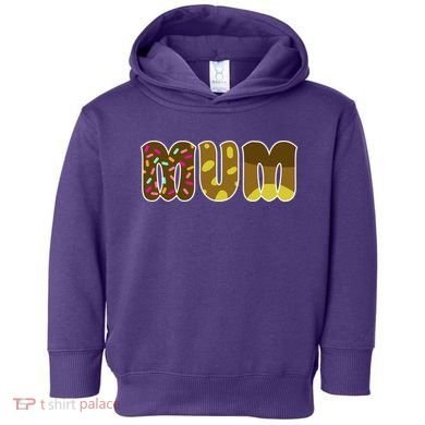 Mum Cute Cartoon Toddler Hoodie
