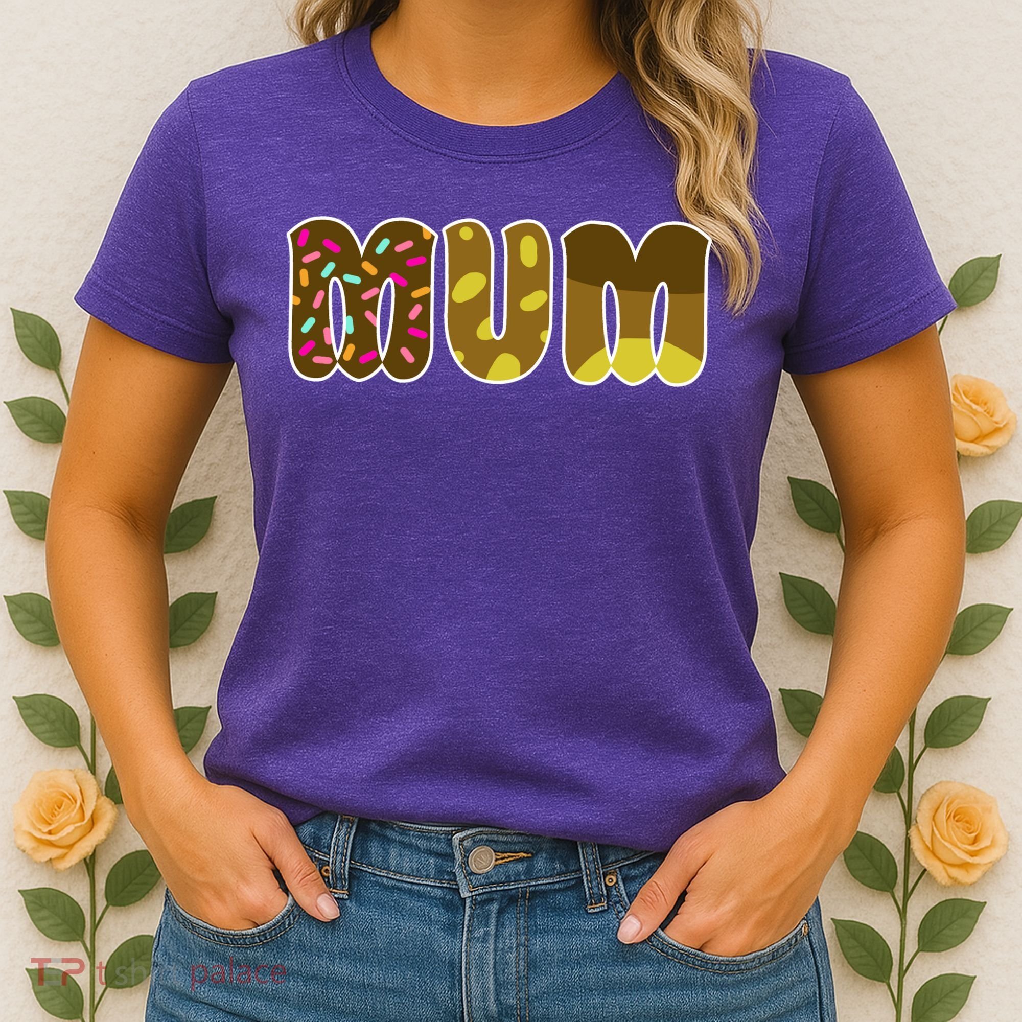 Mum Cute Cartoon Women's T-Shirt